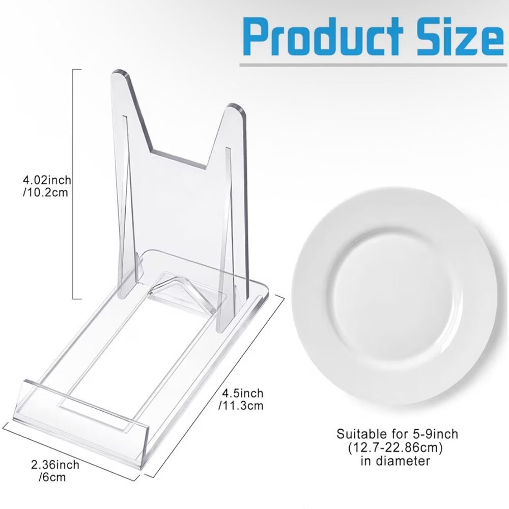 Clear Adjustable Acrylic Display Stand